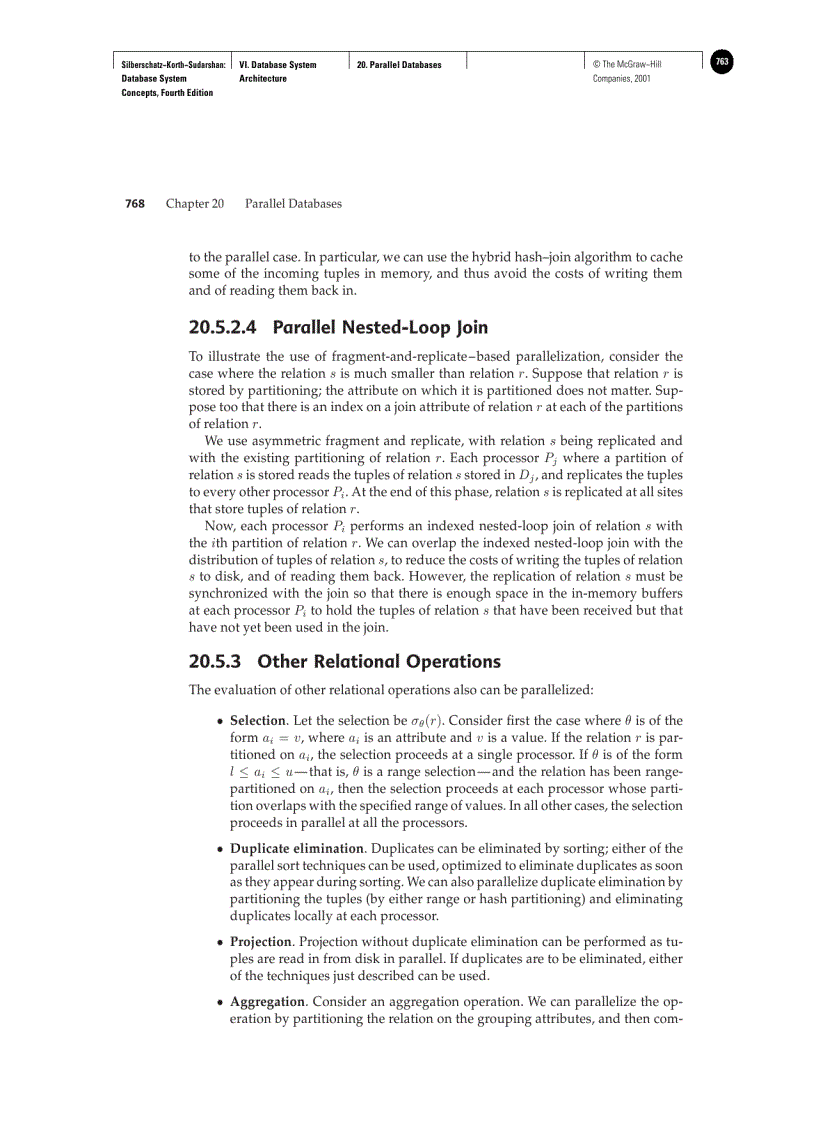 image for page Distributed Query Processing