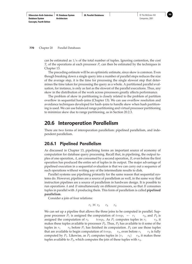 image for page Distributed Query Processing