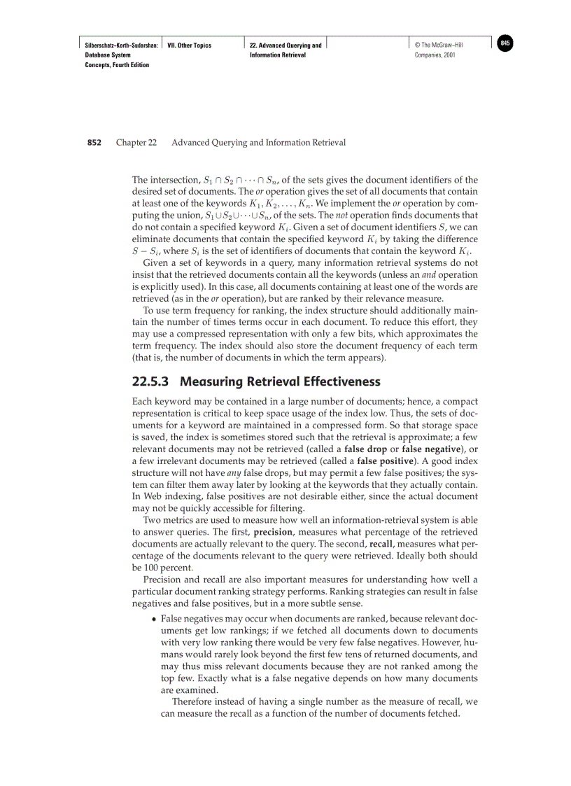 image for page Advanced Querying and Information Retrieval