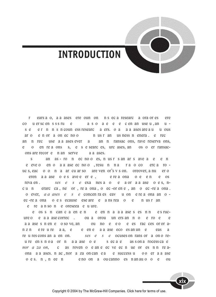 image for page Databases demystified