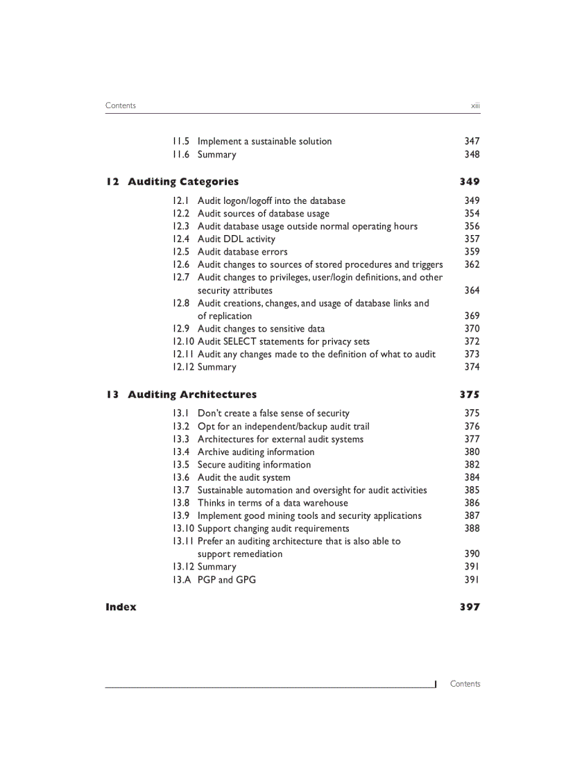 image for page Implementing Database Security and Auditing