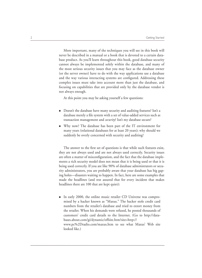 image for page Implementing Database Security and Auditing