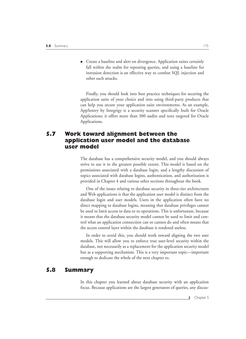 image for page Secure the database from SQL injection attacks