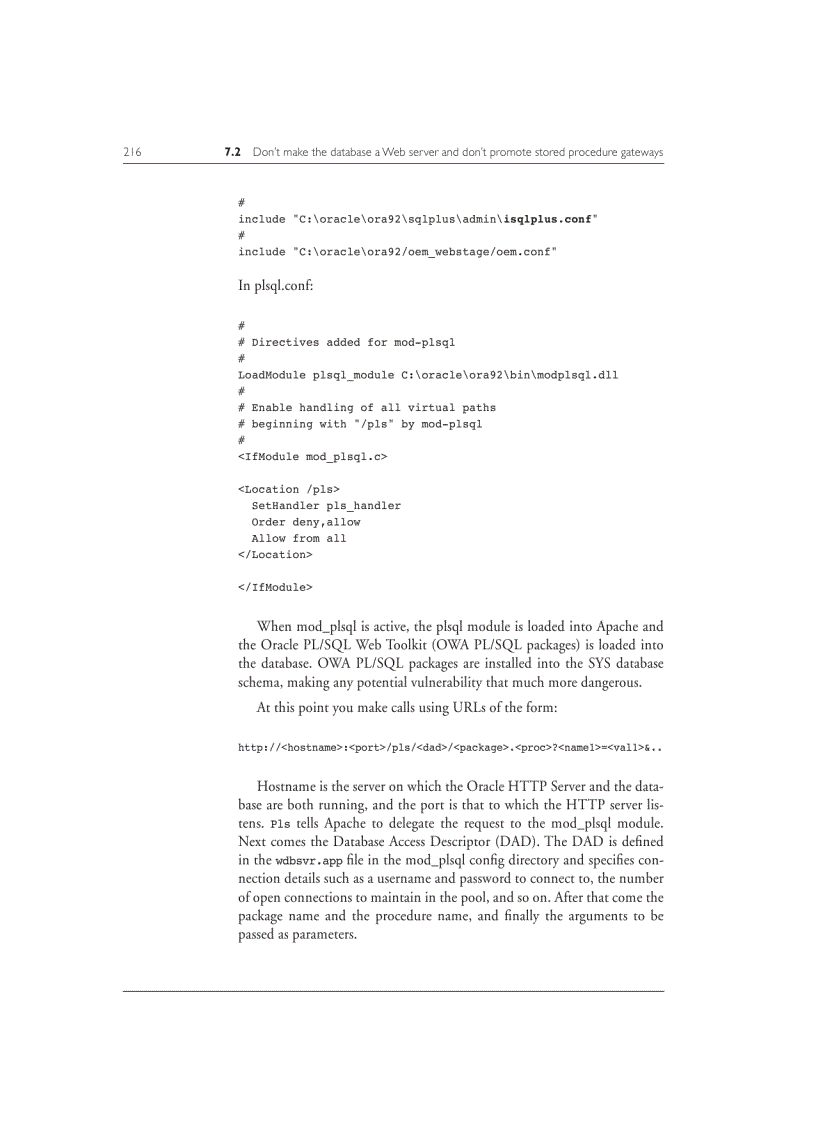 image for page Using the Database To Do Too Much