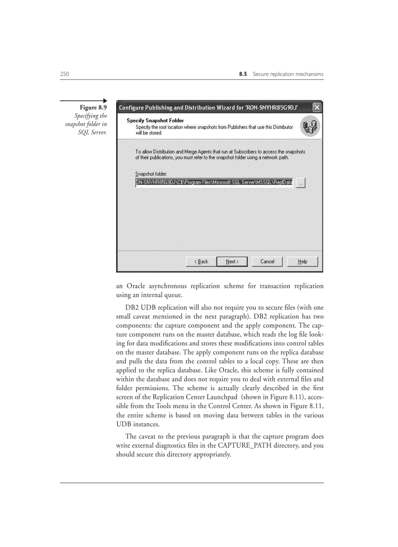 Secure replication mechanisms