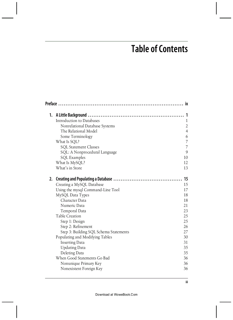 image for page Learning SQL
