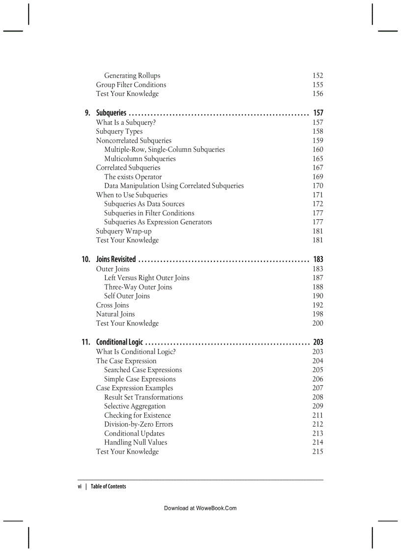 image for page Learning SQL