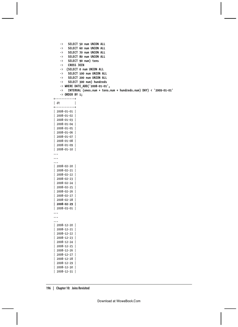 image for page Outer Joins