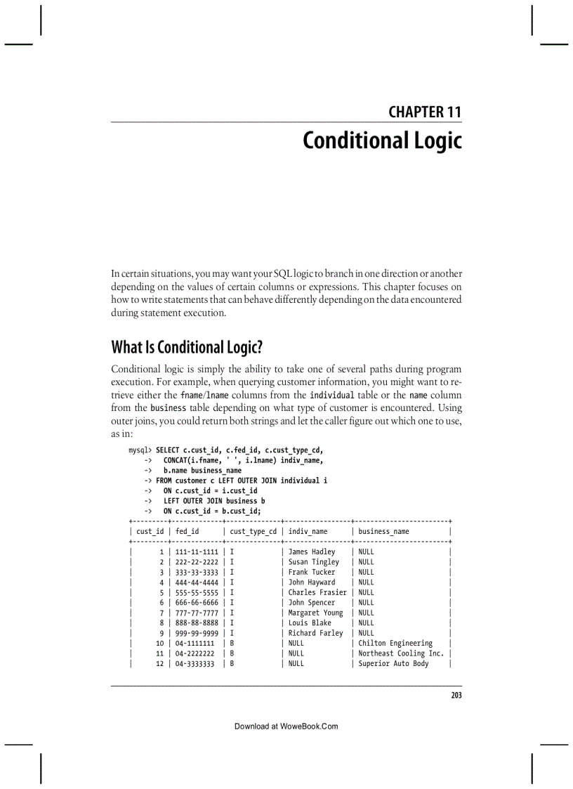 image for page Outer Joins