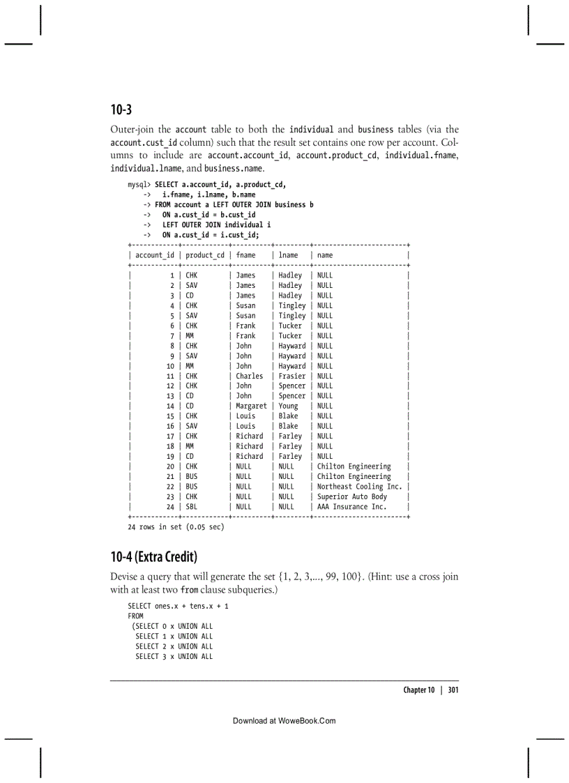 image for page Solutions to Exercises