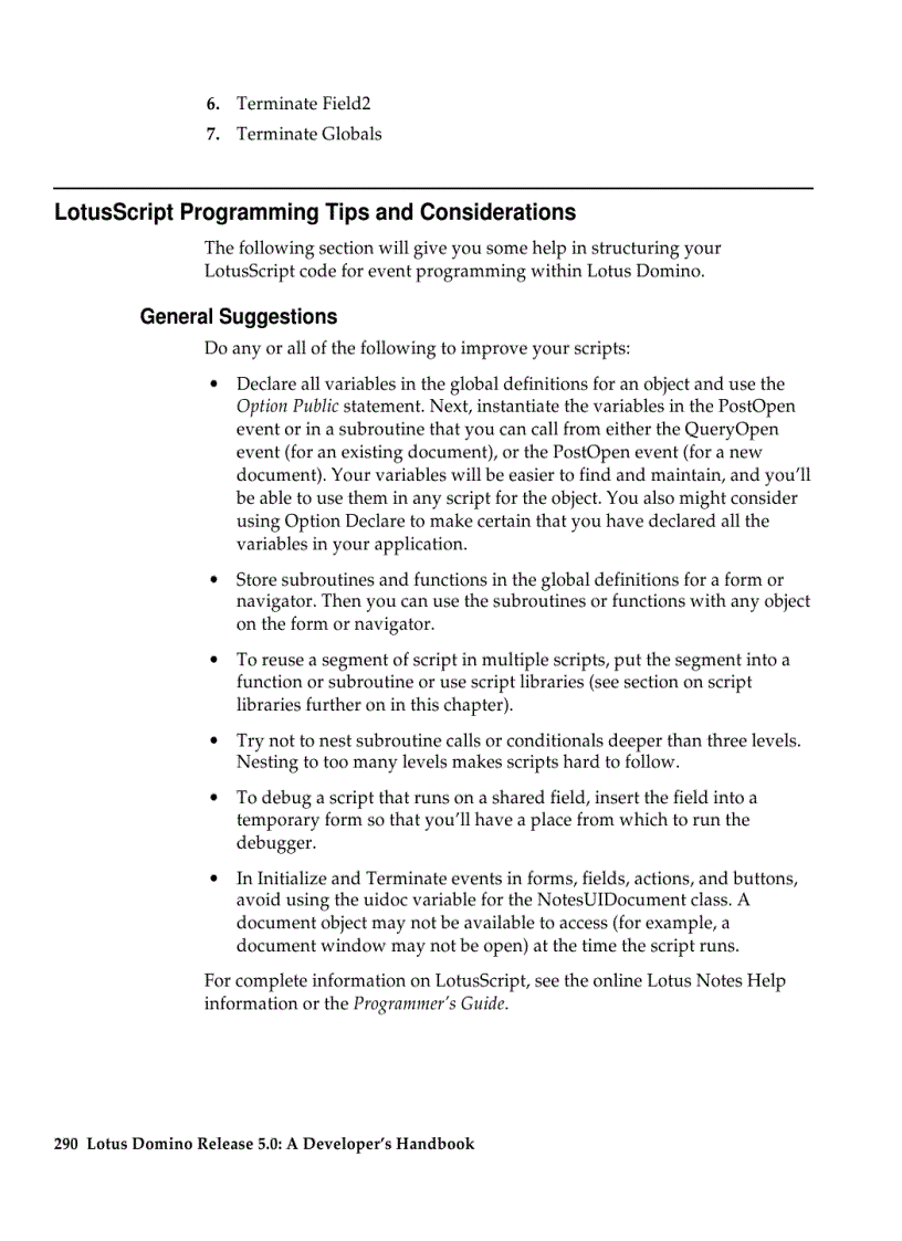 image for page Programming for Domino
