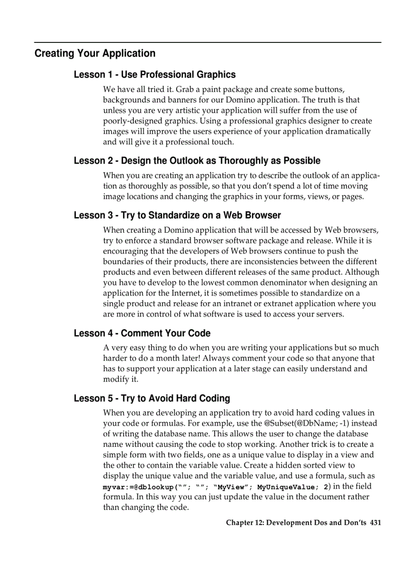 image for page Advanced Domino Programming