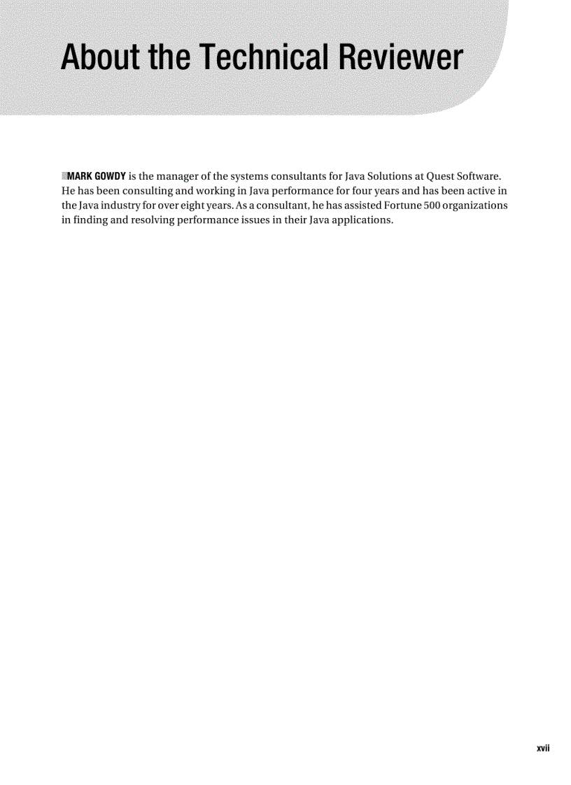 image for page Pro Java EE 5 Performance Management and Optimization