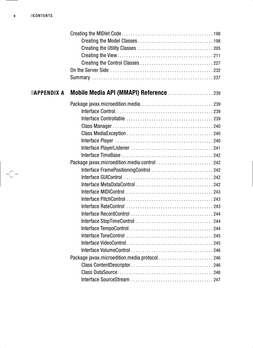 image for page Pro Java ME MMAPI Mobile Media API for Java Micro Edition