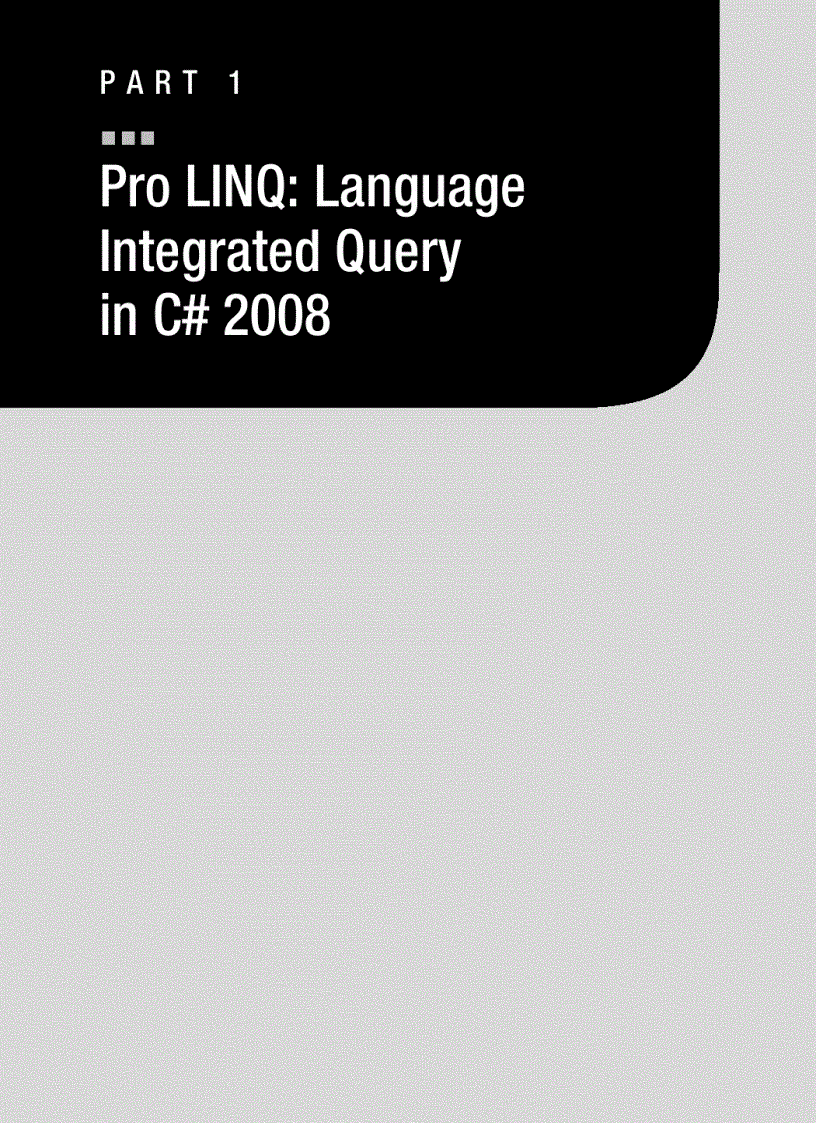 image for page Pro LINQ Language Integrated Query in C 2008