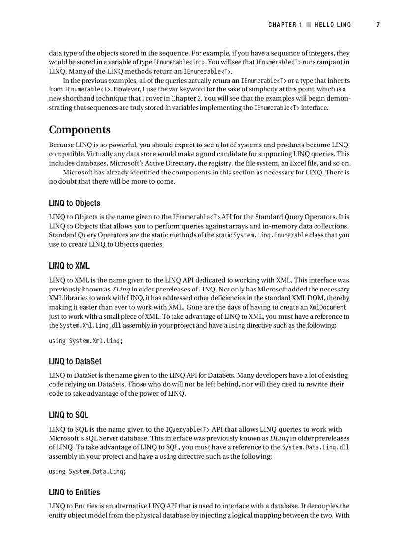 image for page Pro LINQ Language Integrated Query in C 2008