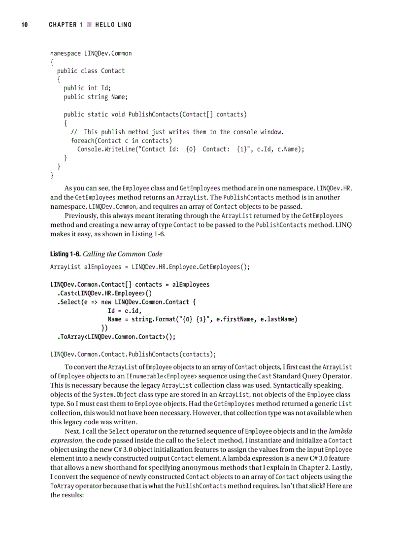 image for page Pro LINQ Language Integrated Query in C 2008