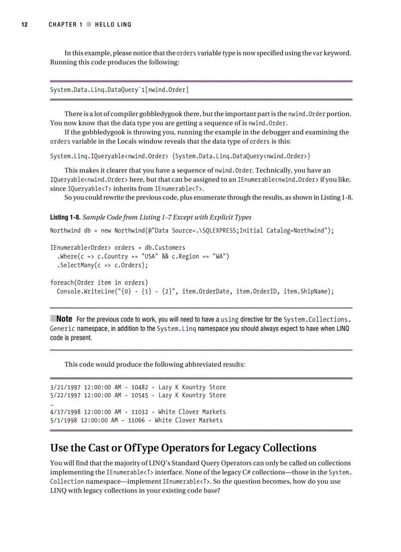 image for page Pro LINQ Language Integrated Query in C 2008