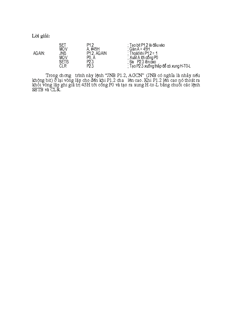 image for page Mô tả chân của 8051