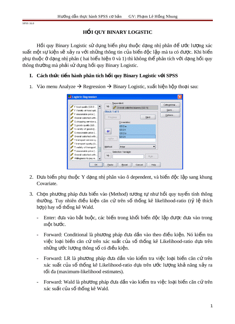 image for page HỒI QUY BINARY LOGiSTIC