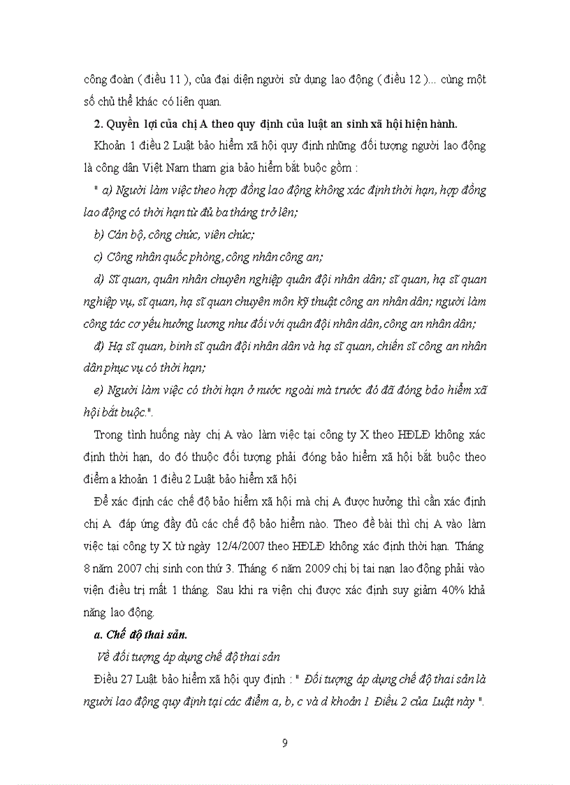 image for page Ưu đãi xã hội và vai trò của ưu đãi xã hội tình huống Bài tập học kỳ luật an sinh xã hội