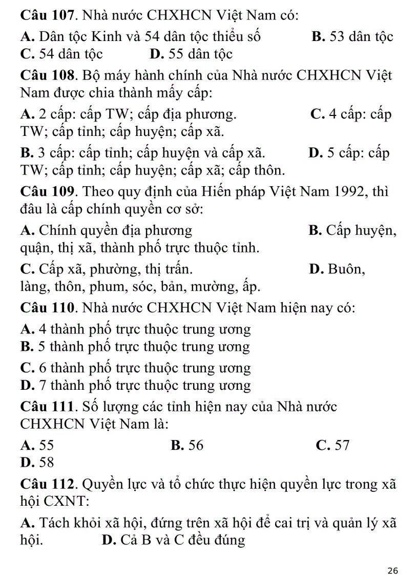 image for page 700 câu hỏi trắc nghiệm luật đại cương