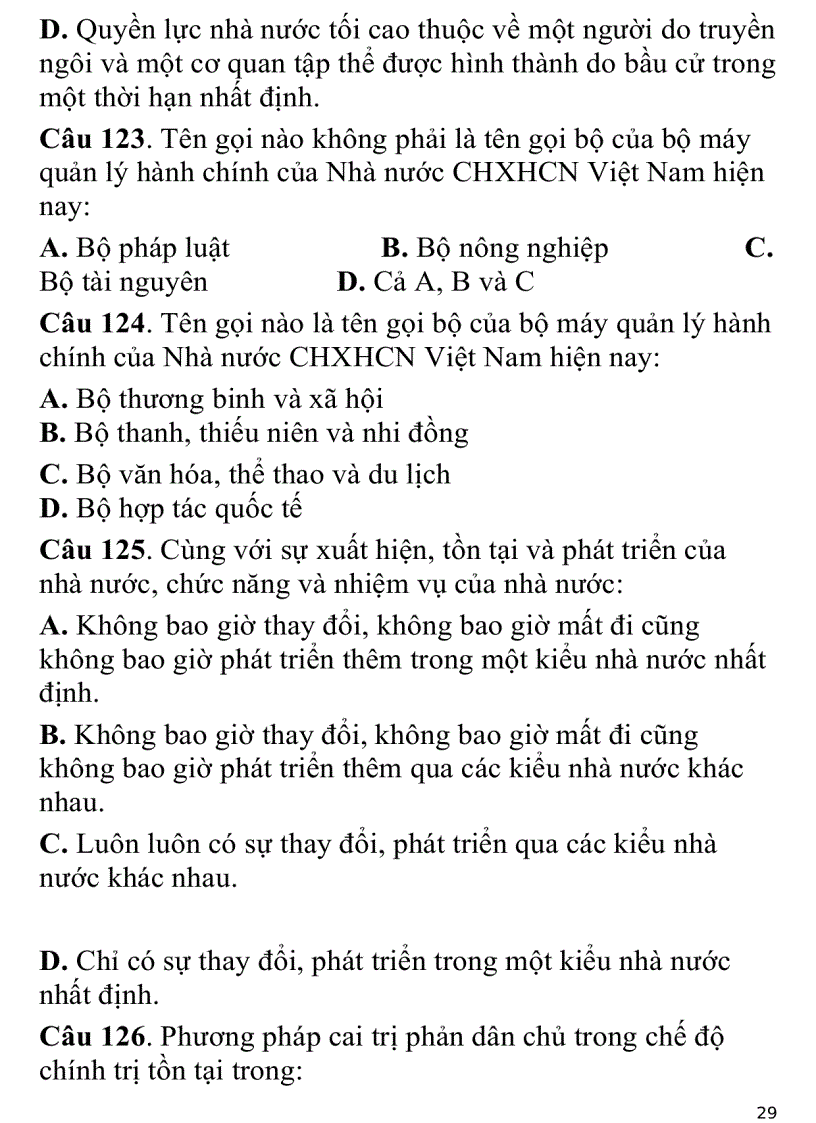 image for page 700 câu hỏi trắc nghiệm luật đại cương