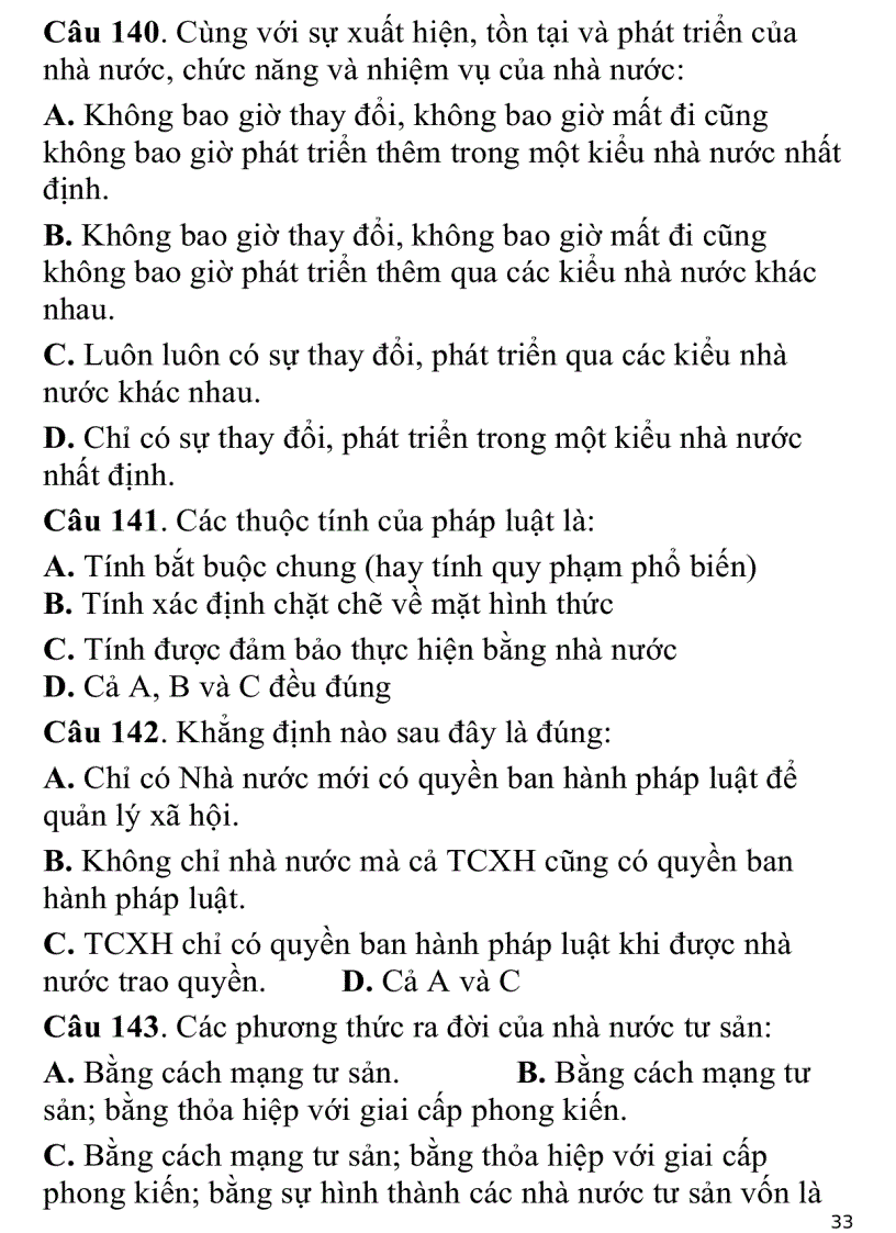 image for page 700 câu hỏi trắc nghiệm luật đại cương