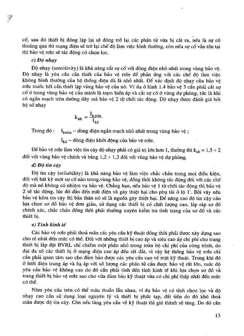 image for page Bảo vệ rơle và tự động hóa hệ thồng điện
