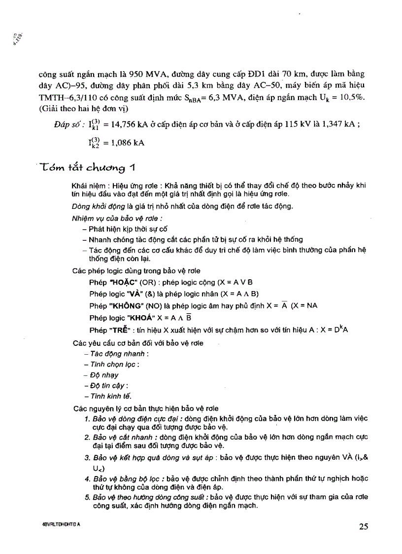 image for page Bảo vệ rơle và tự động hóa hệ thồng điện