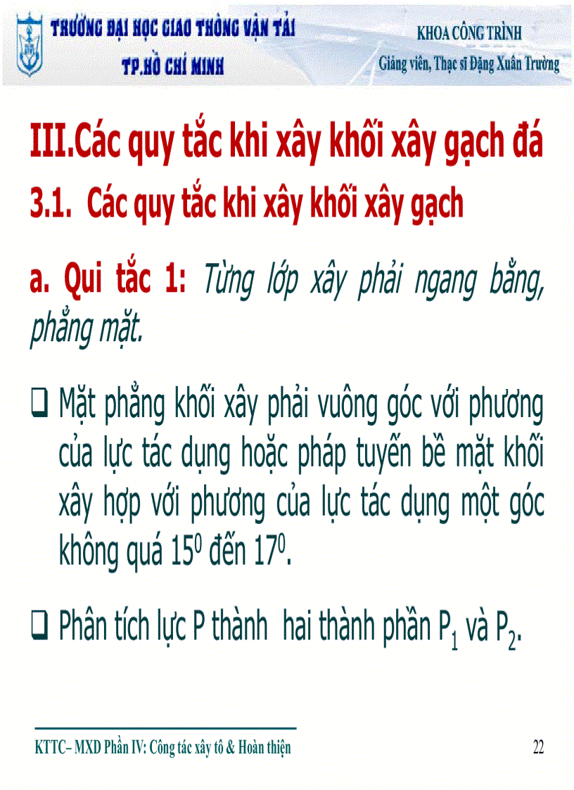 image for page Kỹ thuật thi công công tác xây tô hoàn thiện