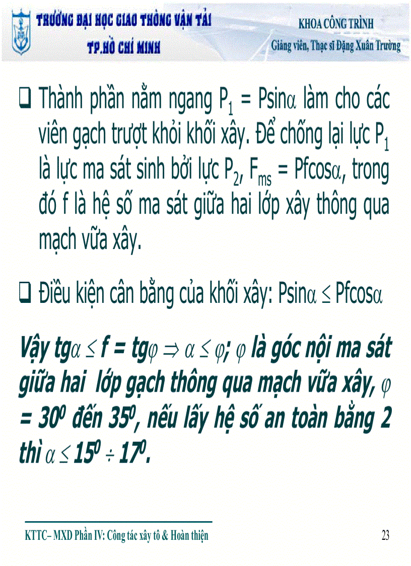 image for page Kỹ thuật thi công công tác xây tô hoàn thiện