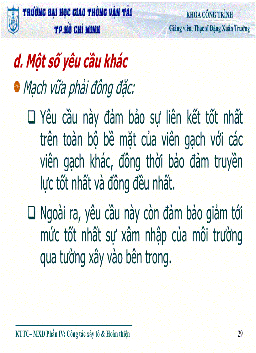 image for page Kỹ thuật thi công công tác xây tô hoàn thiện