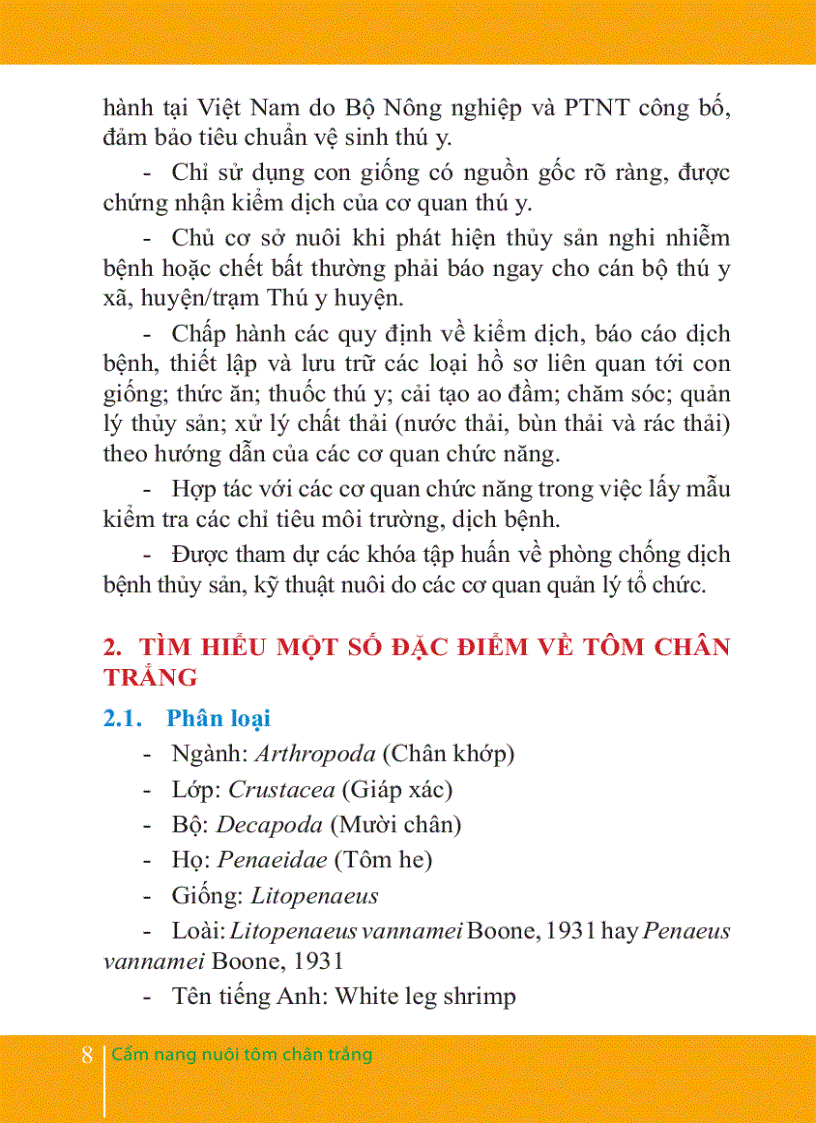 image for page Cẩm nang nuôi tôm chân trắng