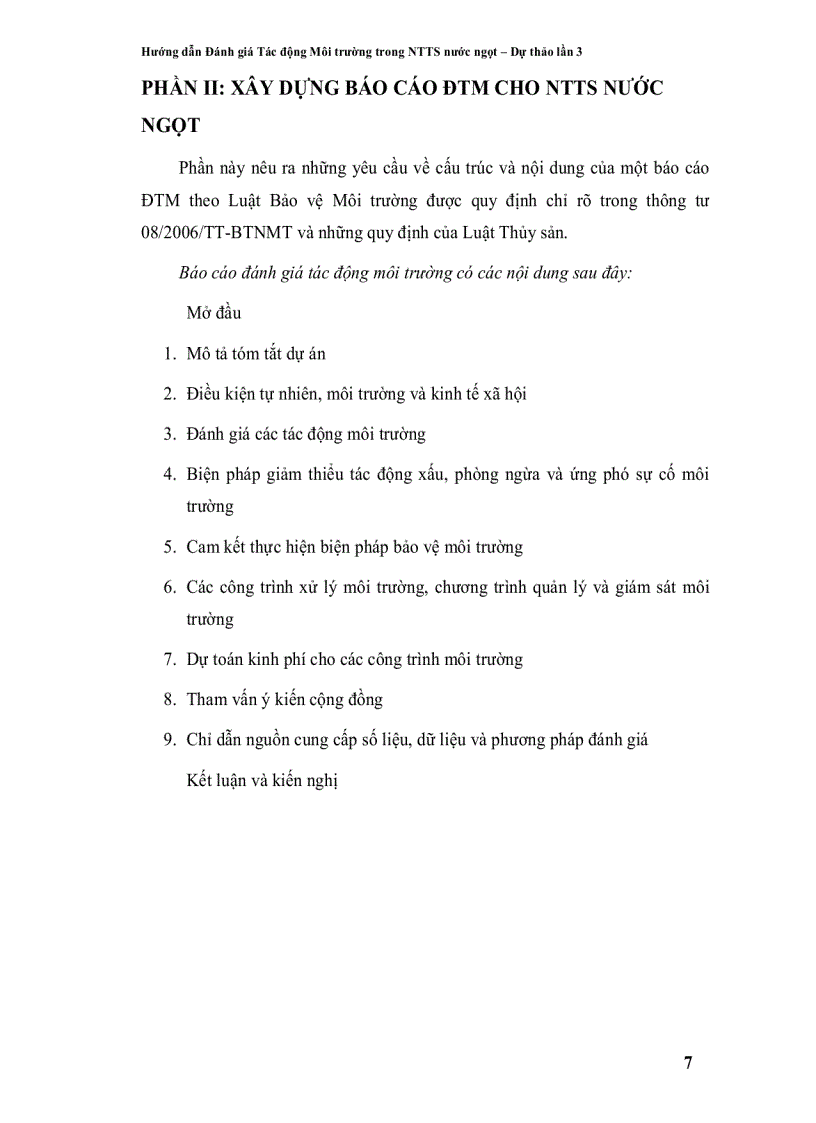 image for page Đánh giá tác động môi trường trong nuôi trồng thủy sản nước ngọt