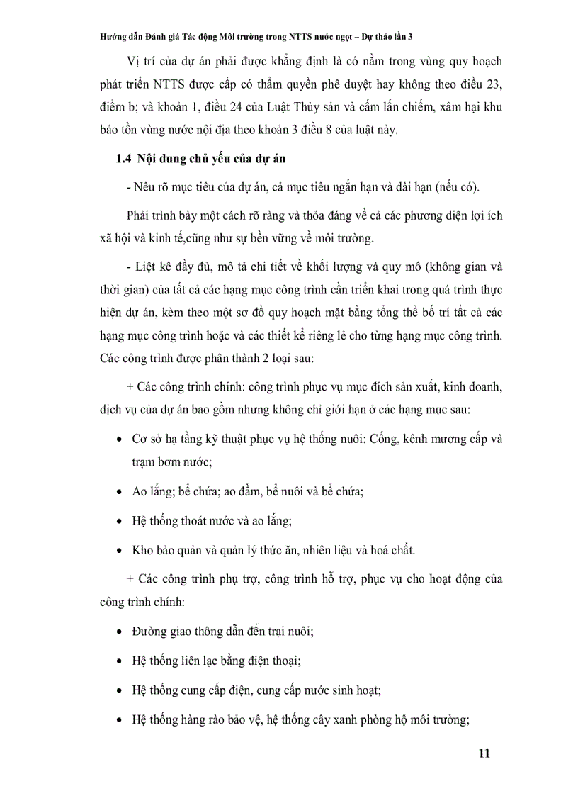 image for page Đánh giá tác động môi trường trong nuôi trồng thủy sản nước ngọt