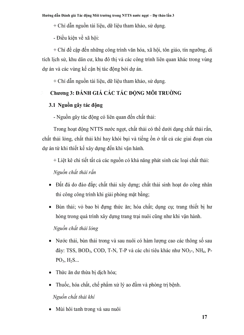 image for page Đánh giá tác động môi trường trong nuôi trồng thủy sản nước ngọt