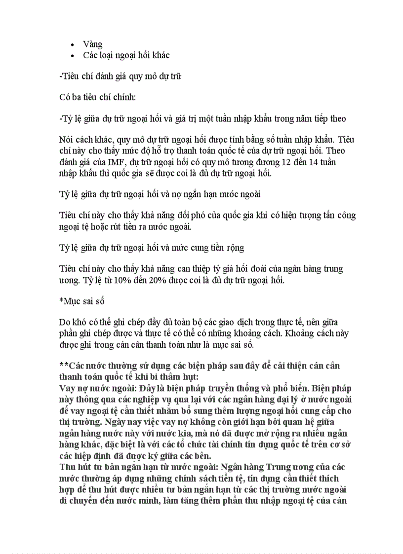 image for page Tìm hiểu cán cân thanh toán quốc tế của Việt Nam thời kì 2000 2006