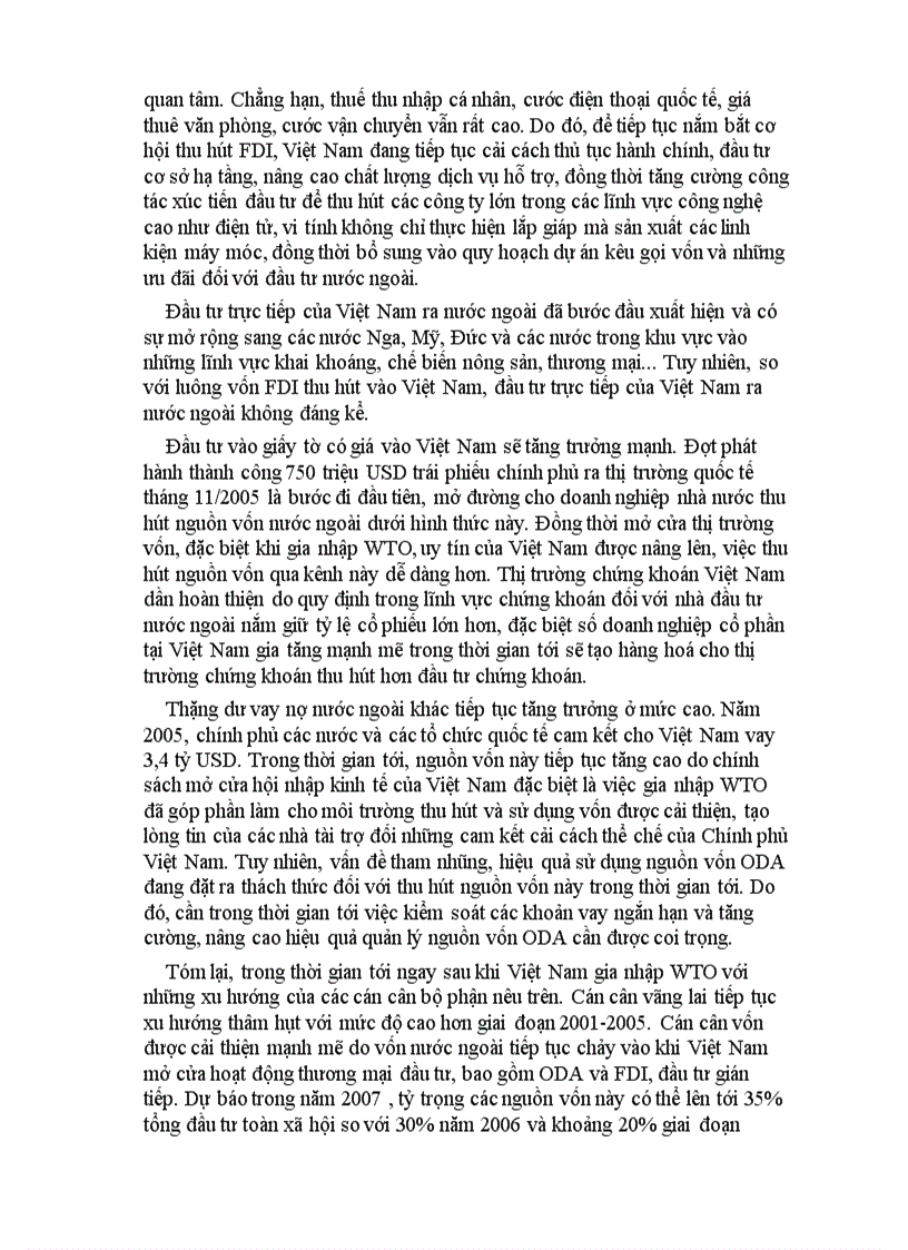 image for page Tìm hiểu cán cân thanh toán quốc tế của Việt Nam thời kì 2000 2006
