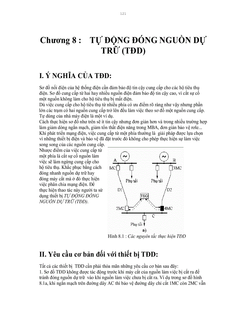 image for page Tự động đóng nguồn dự trữ tđd
