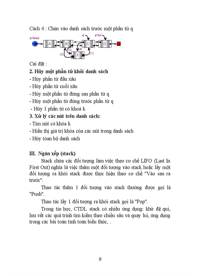 image for page Danh sách liên kết