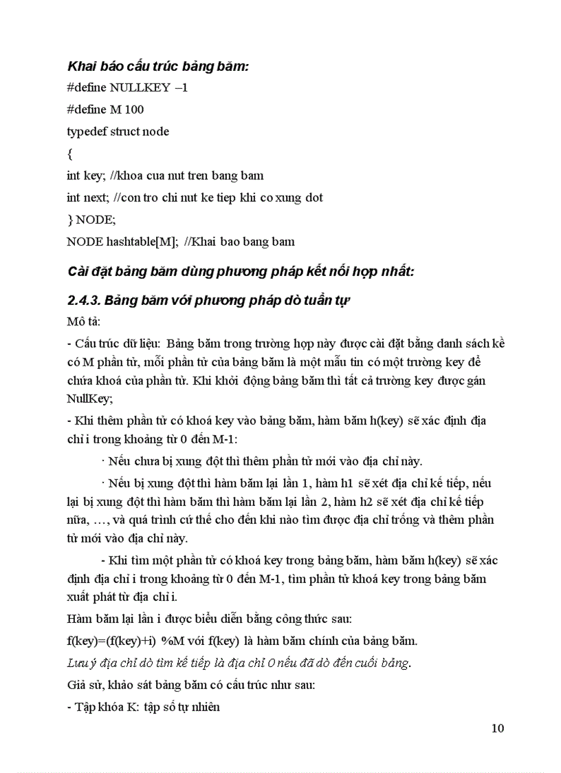 image for page Bảng băm hash table