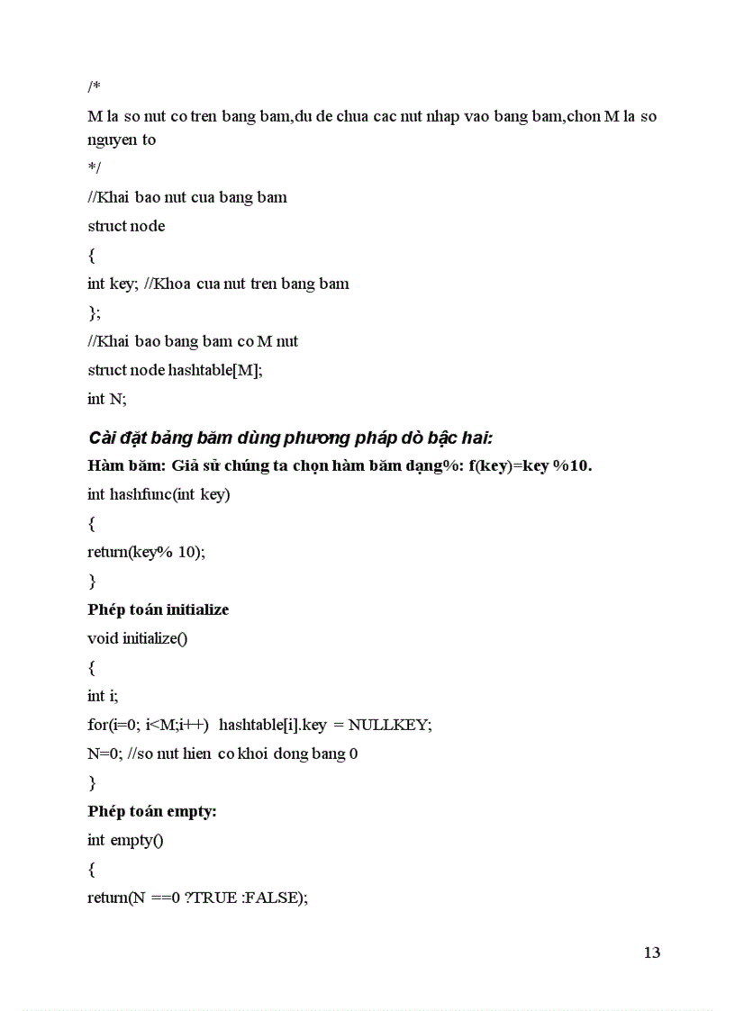 image for page Bảng băm hash table