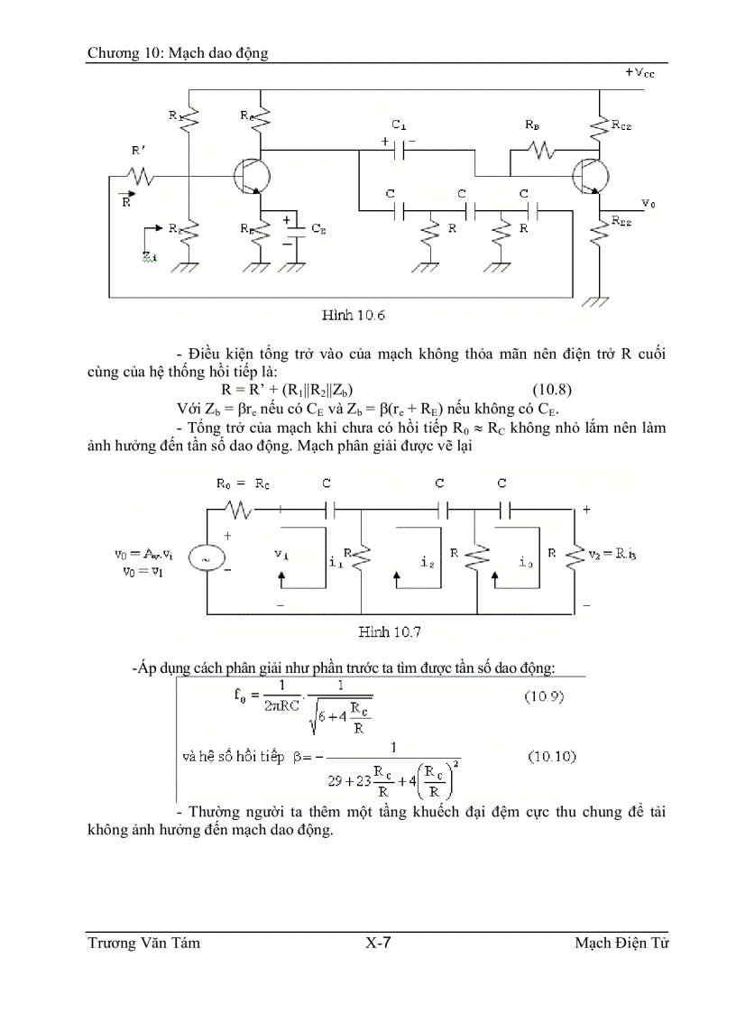 image for page MẠCH DAO ÐỘNG Oscillators