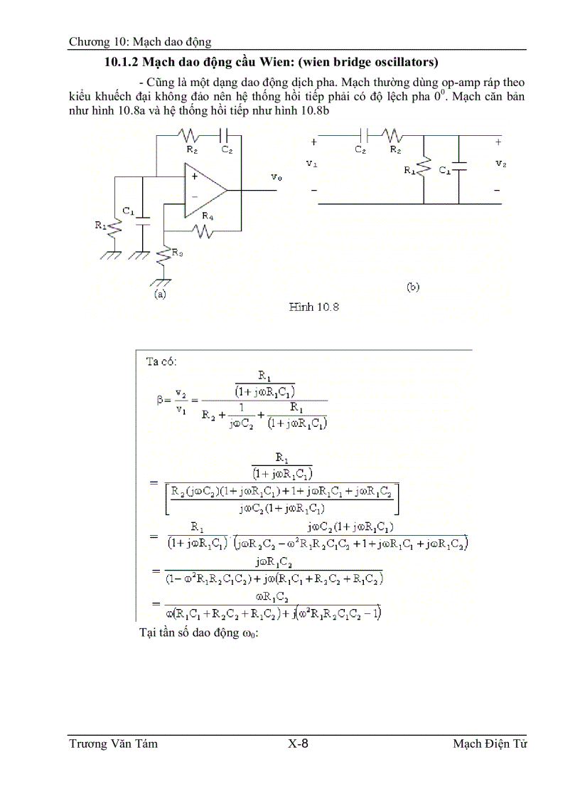 image for page MẠCH DAO ÐỘNG Oscillators