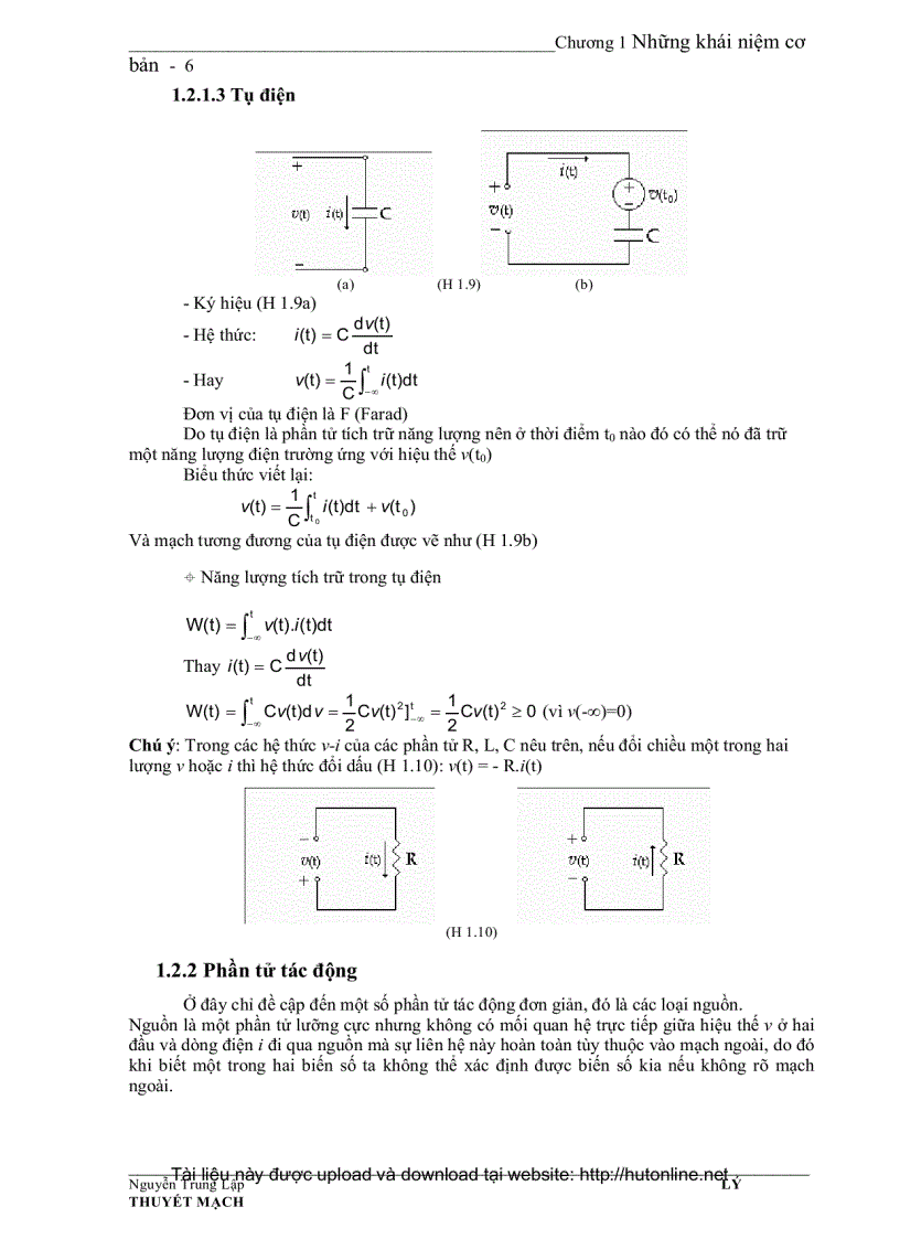 image for page Khái niệm cơ bản về mạch điện