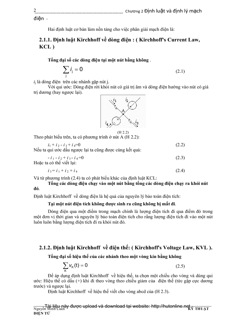 image for page Khái niệm cơ bản về mạch điện