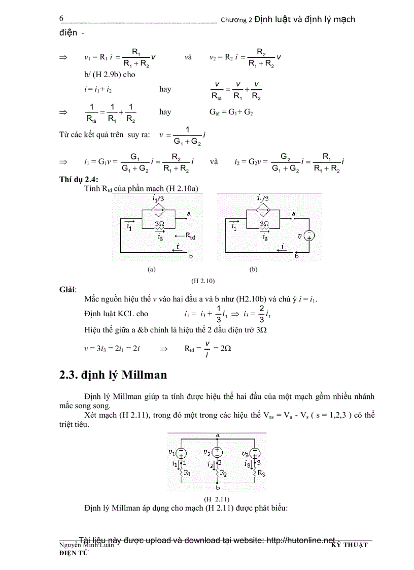 image for page Khái niệm cơ bản về mạch điện
