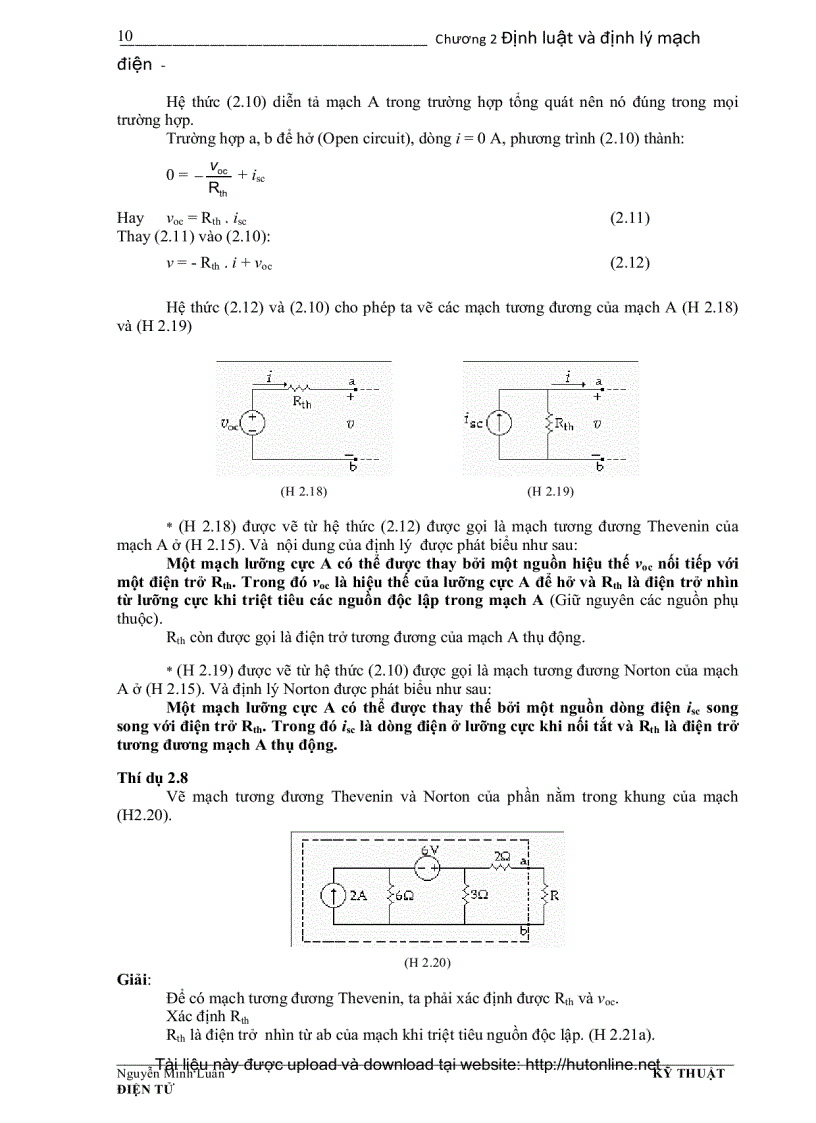 image for page Khái niệm cơ bản về mạch điện