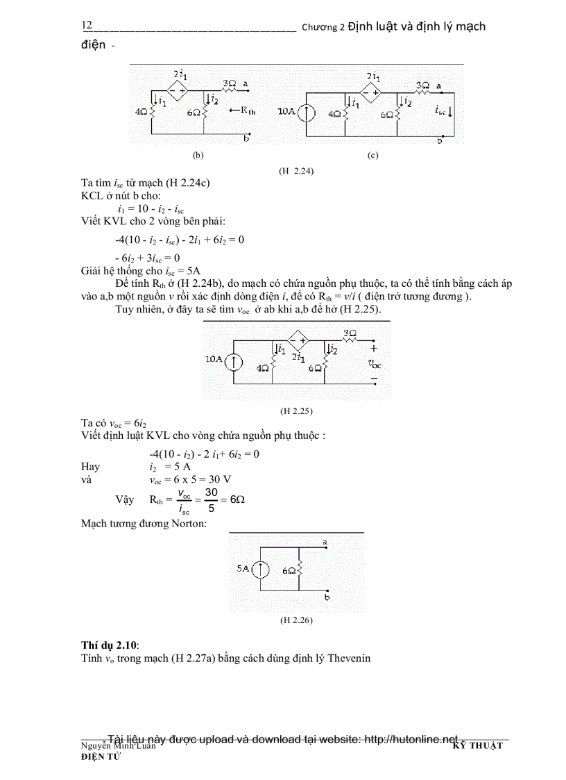 image for page Khái niệm cơ bản về mạch điện